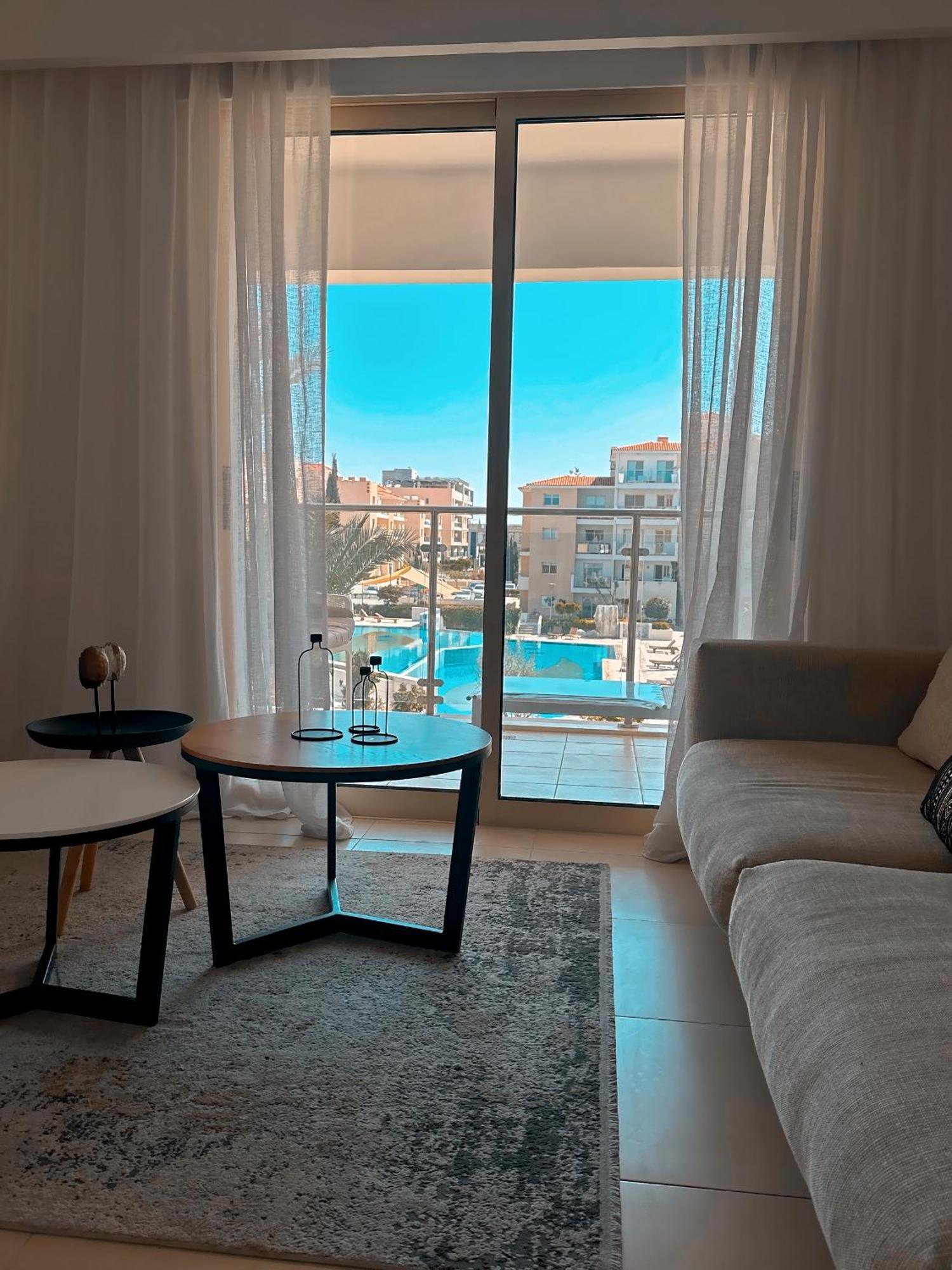 Apartamento Elysia Park Ameliya 202 Paphos Exterior foto